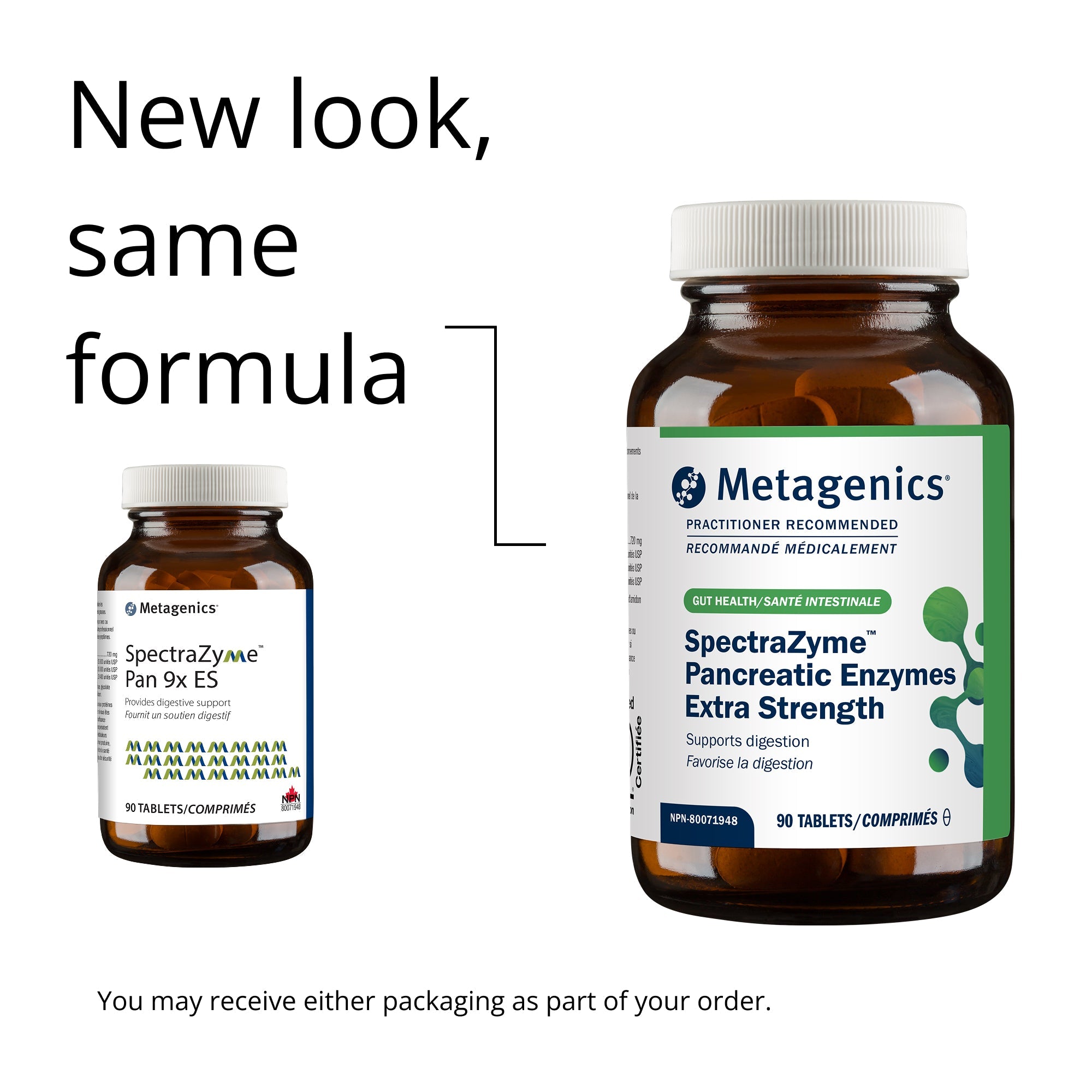 SpectraZyme(TM)  Pancreatic Enzymes Extra Strength (Anciennement SpectraZyme PAN 9X ES)