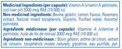 Vitamin A 10 000 IU