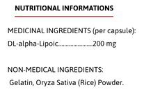 Alpha Lipoic Acid