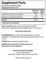 Melatonin-B6/Mg