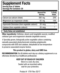 Ca/Mg-Zyme Tabs