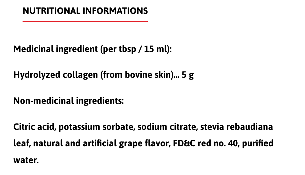 Liquid Collagen