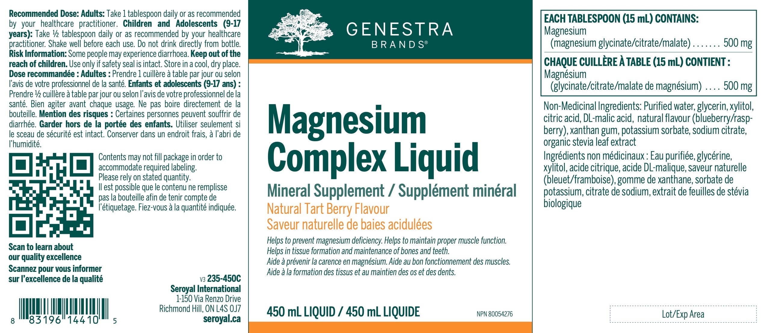 Magnesium Complex Liquid