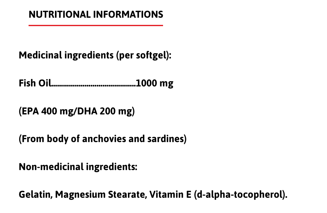 EPA-DHA Oméga-3