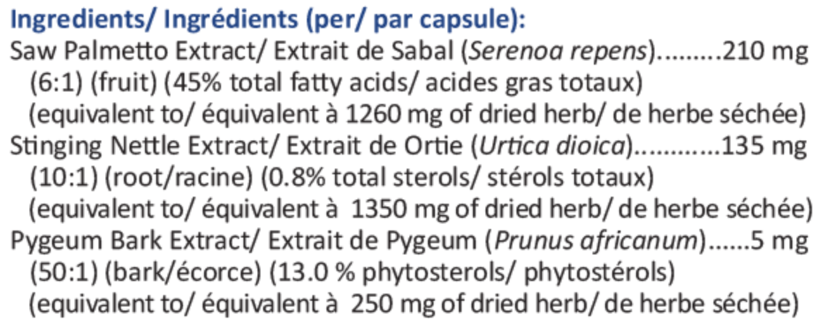 Prostaxin (HBP et santé de la prostate)