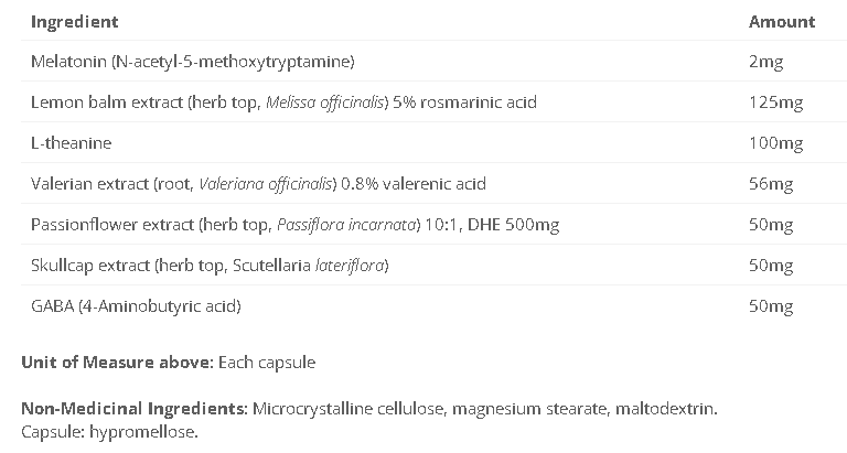 Sleep Matrix Melatonin