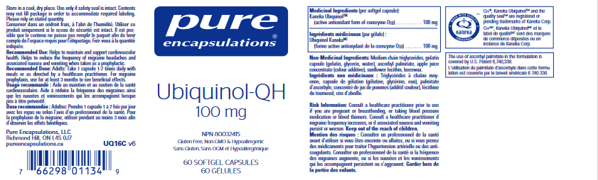 Ubiquinol-QH 100 mg